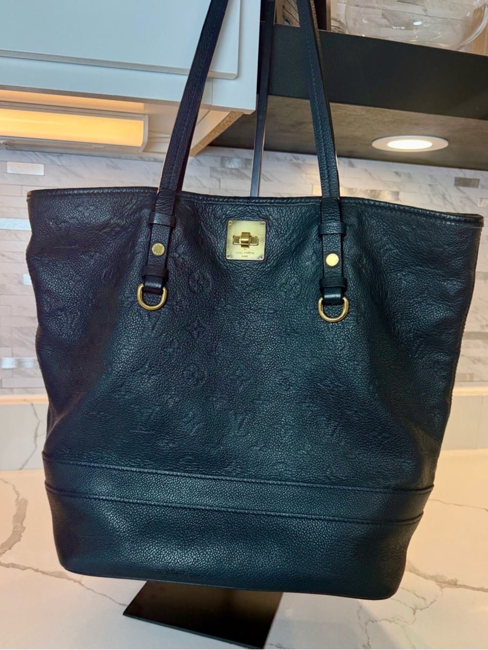 Louis Vuitton Citadine PM Tote Monogram Empreinte leather